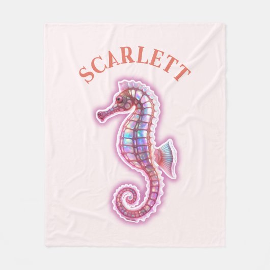 Couverture Polaire Seahorse (Devant)