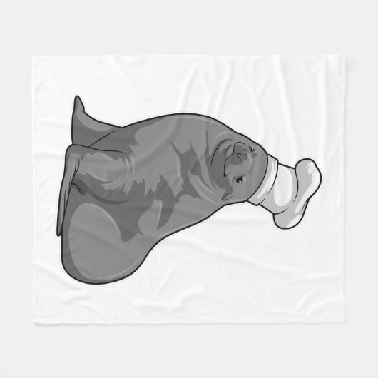 Couverture Polaire Seal as Cook with Chef casquette (Devant (Horizontal))