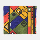Couverture Polaire Seamless african ethno traditional texture pattern (Devant (Horizontal))