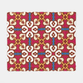 Couverture Polaire Seamless arabic pattern - based on ottoman traditi (Devant (Horizontal))