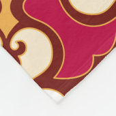 Couverture Polaire Seamless arabic pattern - based on ottoman traditi (Coin)