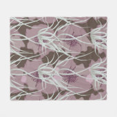 Couverture Polaire Seamless floral background, seamless patternart, (Devant (Horizontal))