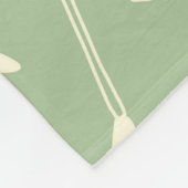 Couverture Polaire Seamless floral pattern from Tropical Monstera del (Coin)