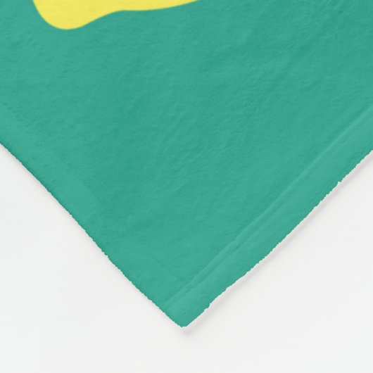 Couverture Polaire Seamless Hand Drawn Lemon with Leaves Pattern in B (Coin)