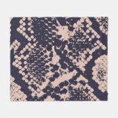 Couverture Polaire Seamless Snakeskin Patternsnake, seamless, skin, p (Devant (Horizontal))