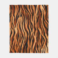 seamless tiger skin pattern. hand drawn