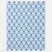 Couverture Polaire Seashell (Devant)