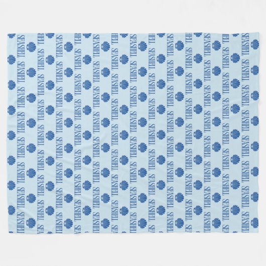 Couverture Polaire Seashell (Devant (Horizontal))