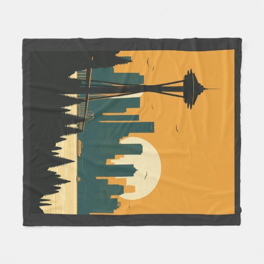 COUVERTURE POLAIRE SEATTLE N° 1 (Devant (Horizontal))