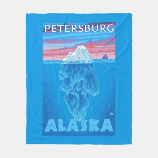 Couverture Polaire Section transversale d'iceberg - Pétersbourg, (Devant)