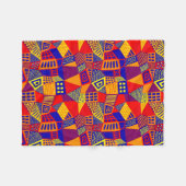 Couverture Polaire Segmenté Abstrait 070717 - Couleurs 01 (Devant (Horizontal))