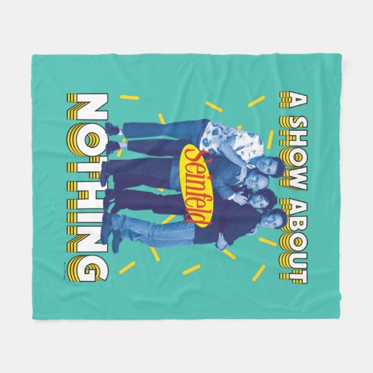 Couverture Polaire Seinfeld | A Show About Nothing (Devant (Horizontal))