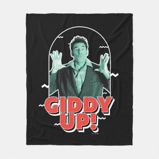 Couverture Polaire Seinfeld | Kramer - Giddy Up! (Devant)