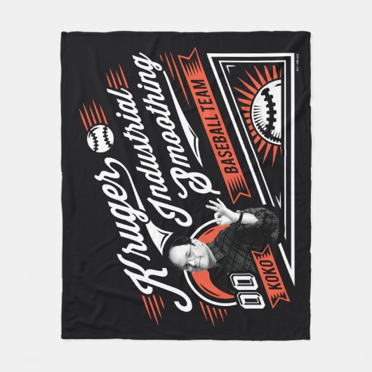 Couverture Polaire Seinfeld | Kruger Industrial Baseball Team (Devant)