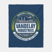 Couverture Polaire Seinfeld | Logo de Vandelay Industries (Devant)