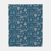 Couverture Polaire Seinfeld | Motif de mème (Devant)