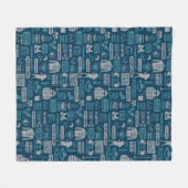 Couverture Polaire Seinfeld | Motif de mème (Devant (Horizontal))