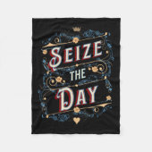 Couverture Polaire Seize The Day  (Devant)
