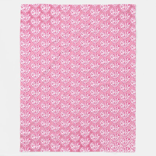Couverture Polaire Self Love Club Fleece Blanket (Devant)