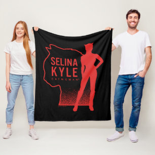 Couverture Polaire Selina Kyle Catwoman - logo