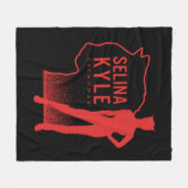 Couverture Polaire Selina Kyle Catwoman - logo (Devant (Horizontal))