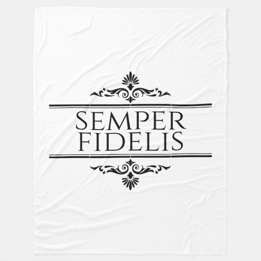 Couverture Polaire Semper Fidelis (Devant)