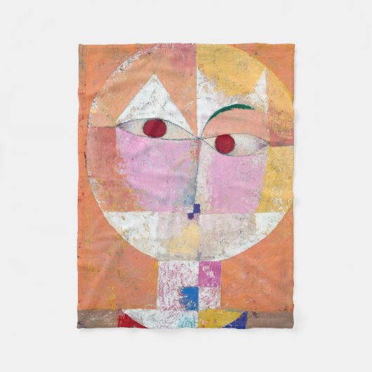 Couverture Polaire Senecio, Paul Klee (Devant)