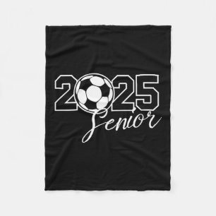 Couverture Polaire Senior 2025 Soccer Mom High School Graduation Outf