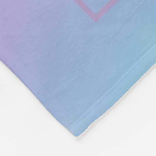 Couverture Polaire Senior Volleyball Team Custom Photo Iridescent (Coin)