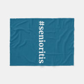 Couverture Polaire #senioritis (Devant (Horizontal))