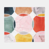 Couverture Polaire Sensal - Motif circulaire (Devant (Horizontal))