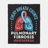 Couverture Polaire Sensibilisation à la fibrose pulmonaire Chaque res (Devant)