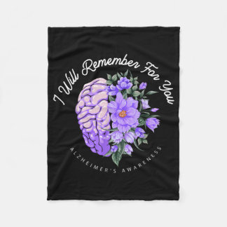 Couverture Polaire Sensibilisation à la maladie d'Alzheimer Je me sou