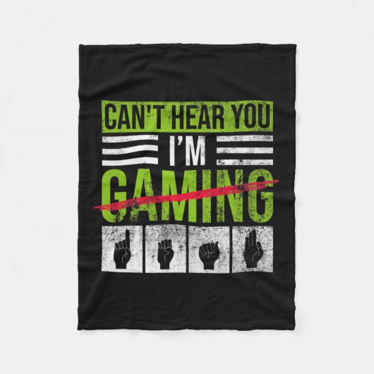 Couverture Polaire Sensibilisation À La Perte Et Fierté Sourde Geste (Devant)