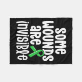 Couverture Polaire Sensibilisation à la santé Certaines blessures son (Devant (Horizontal))