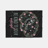 Couverture Polaire Sensibilisation À La Santé Mentale Soyez Signe De  (Devant (Horizontal))