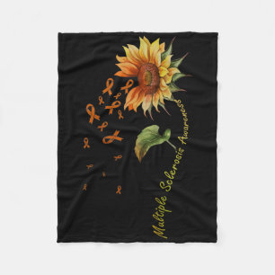 Couverture Polaire Sensibilisation à la sclérose en plaques tournesol