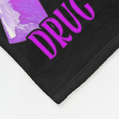 Couverture Polaire Sensibilisation À La Surdose De Drogue Belle Et Su (Coin)