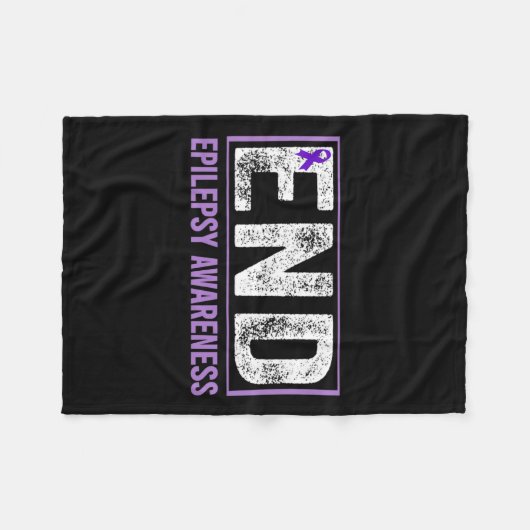 Couverture Polaire Sensibilisation à l'épilepsie - Épilepsie terminal (Devant (Horizontal))