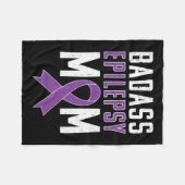 Couverture Polaire Sensibilisation à l'épilepsie Mauvaise épilepsie M (Devant (Horizontal))