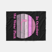 Couverture Polaire Sensibilisation au cancer (Devant (Horizontal))