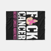 Couverture Polaire Sensibilisation au cancer du sein (Devant (Horizontal))