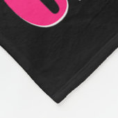 Couverture Polaire Sensibilisation au cancer - Strike de bowling deho (Coin)