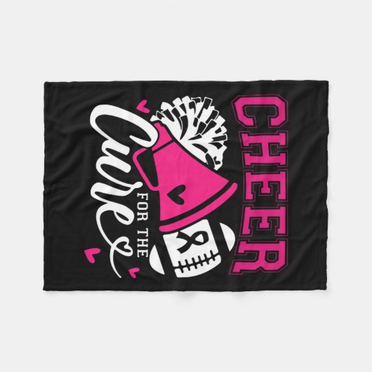 Couverture Polaire Sensibilisation Au Cancer - Un Soin Pour Le Soin (Devant (Horizontal))