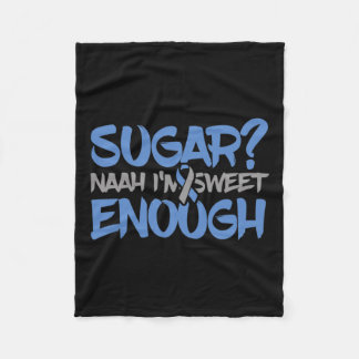 Couverture Polaire Sensibilisation au diabète amusant - T1d T2d Pancr