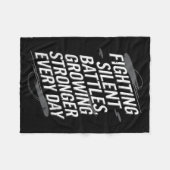 Couverture Polaire Sensibilisation au suicide Dépression Anxiété Sant (Devant (Horizontal))