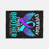 Couverture Polaire Sensibilisation au suicide Frère-chemise Préventio (Devant (Horizontal))