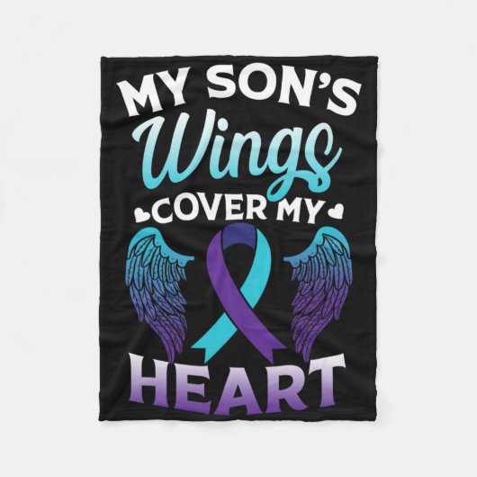 Couverture Polaire Sensibilisation au suicide Mémoire de son ailes Co (Devant)