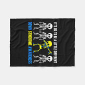 Couverture Polaire Sensibilisation au syndrome de Down peu différente (Devant (Horizontal))