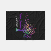 Couverture Polaire Sensibilisation au syndrome de Turner du ruban (Devant (Horizontal))